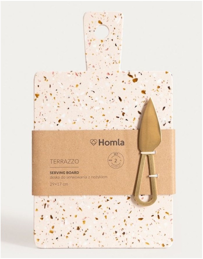 Serveerimislaud noaga "TERAZZO Square"