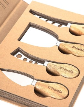 Juustunoa komplekt "Mooka Wood" 4 tk