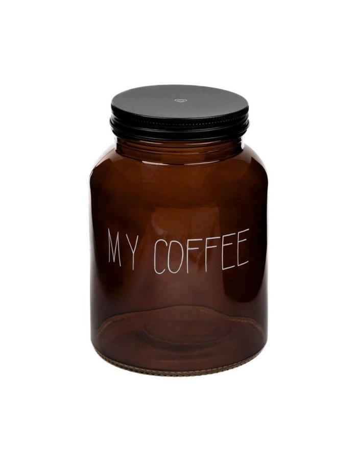 Glass Container "My Coffee" 1 l