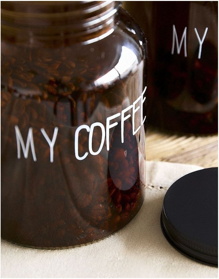 Klaasist anum "My Coffe" 1 l