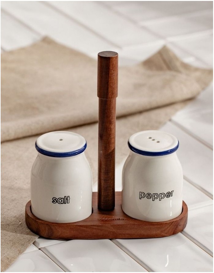 Salt and Pepper Shaker "Modern Hamptons"