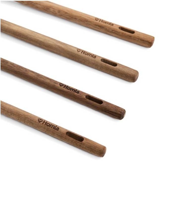 Measuring Spoons "Mooka Wood", 4 pcs