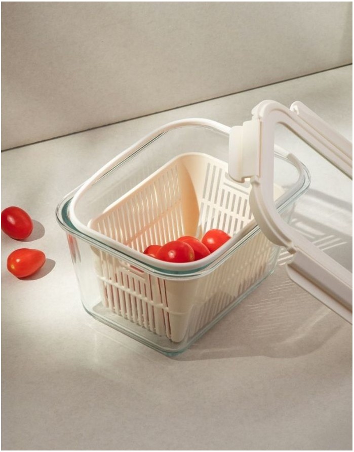 Glass Jar With Lid "Negozio", 2,4 l