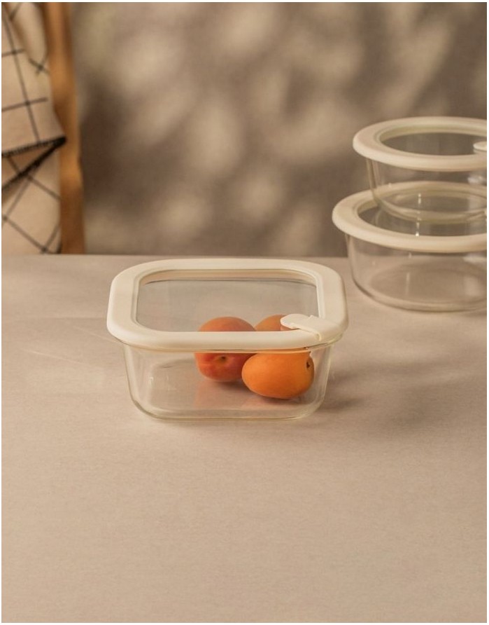 Glass Jar With Lid "Negozio", 0,8 l