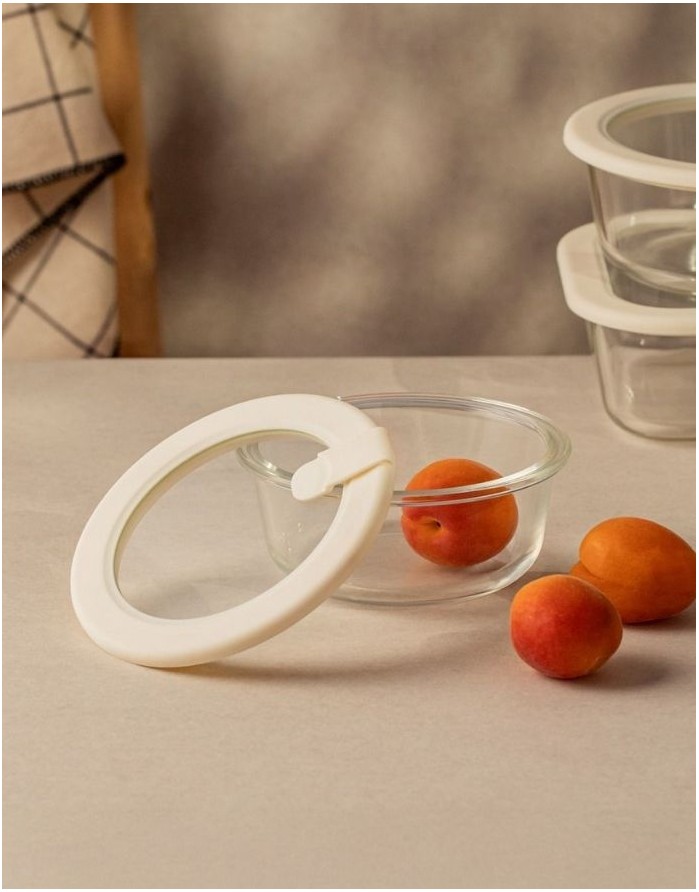Glass Jar With Lid "Negozio", 0,4 l
