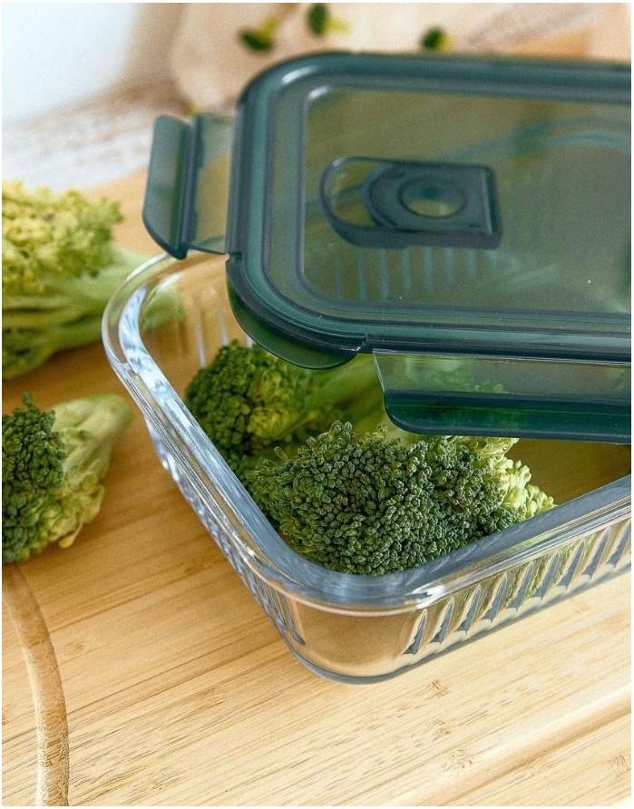 Klaaspurk kaanega "Remmie", 1,04 l