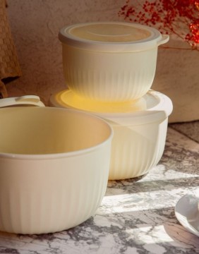 Kausside komplekt "Kerma Cream", 3 tk.