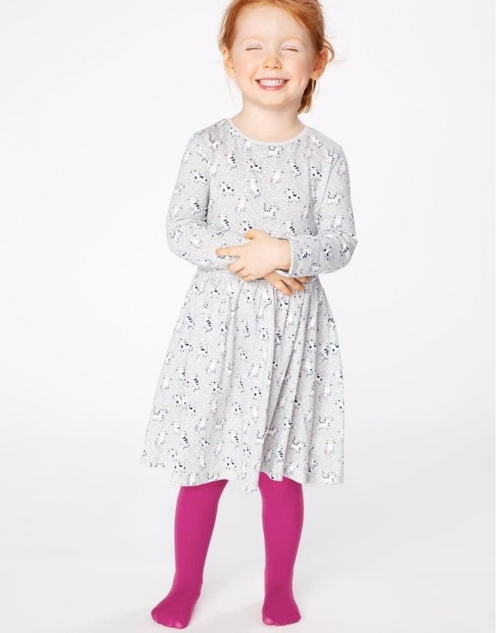 Tüdrukute sukkpüksid "Pipi Pink"