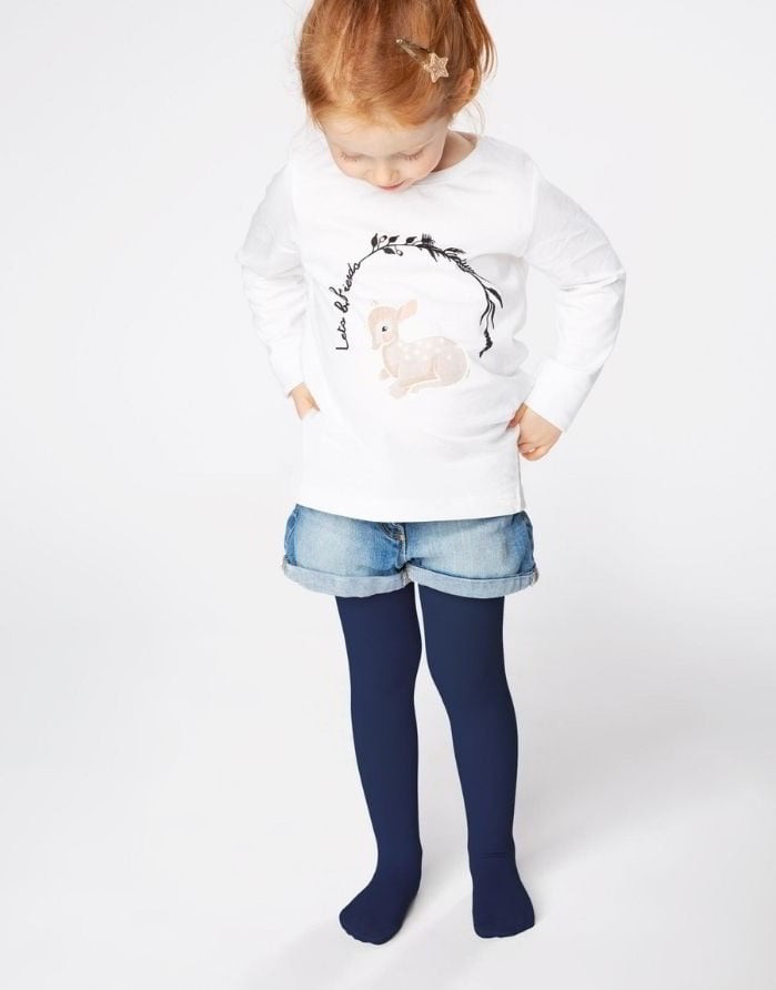 Kids tights "Pipi Granat"