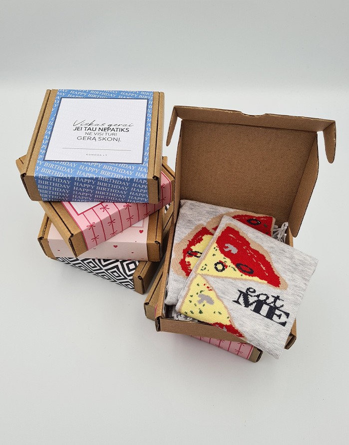 Набор носков ЕЙ "Pizza Lover"