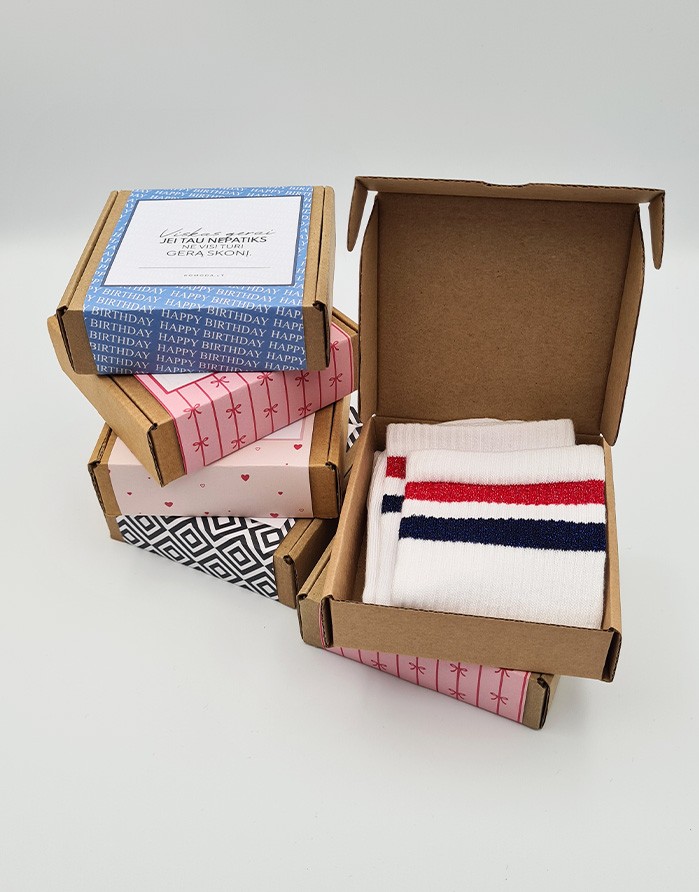 Socks Gift set for HER "Stripes"