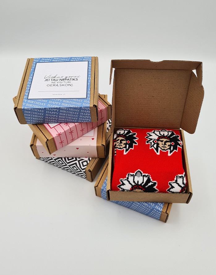 Socks Gift set for HIM "Indian"
