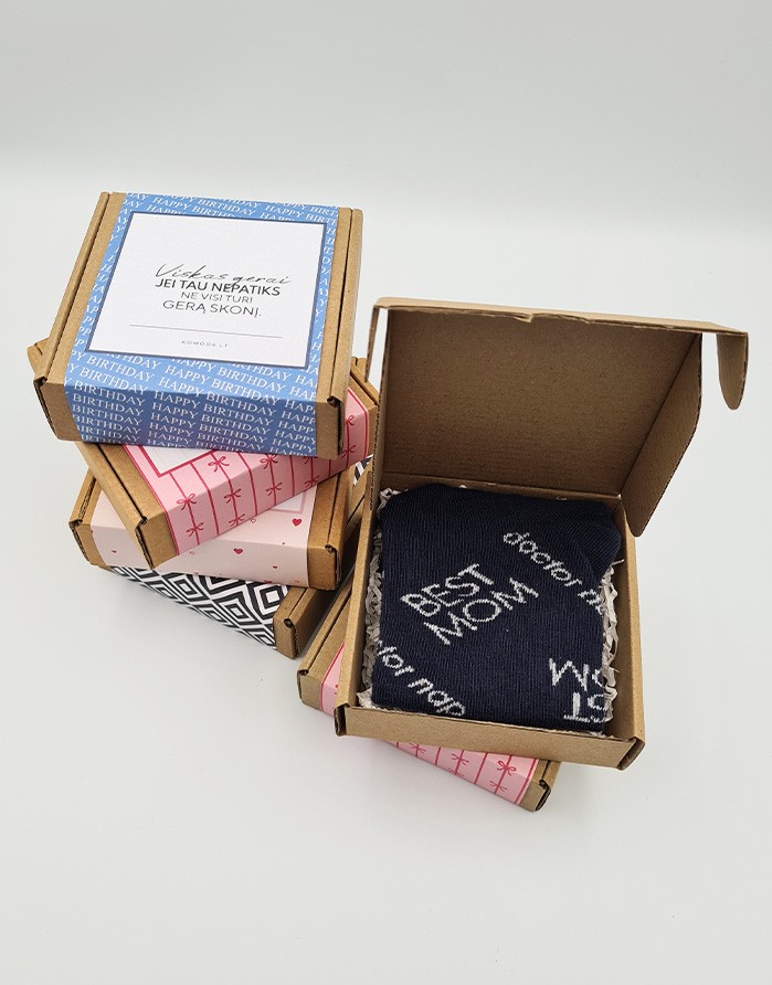 Socks Gift set for HER "Best Mom Cosmos"