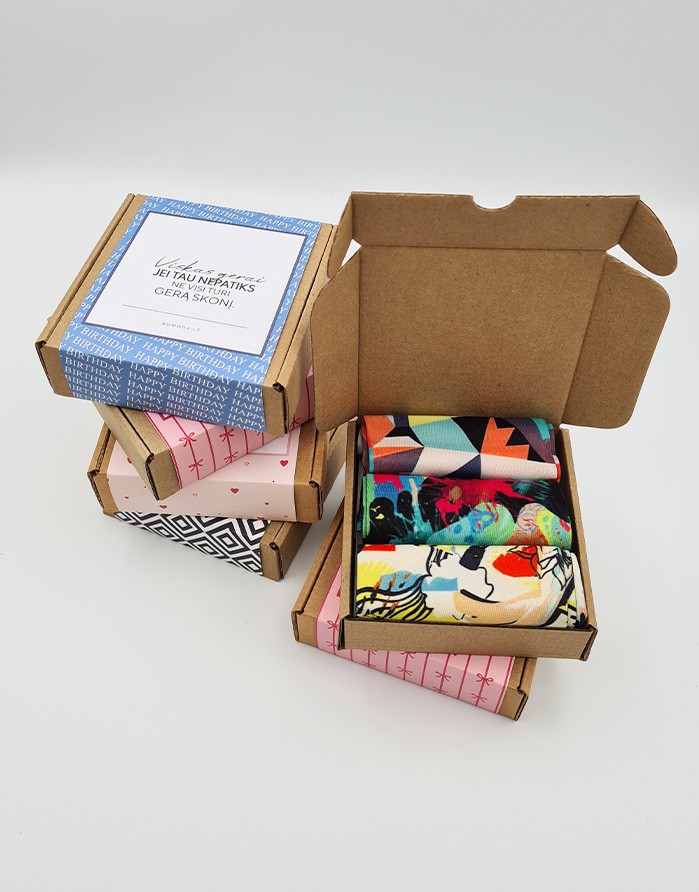 Socks Gift set for HER "Art"