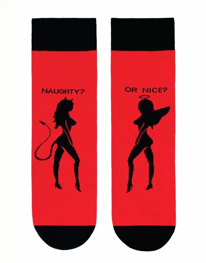 Socks Gift set for HIM "Santa Diablos"