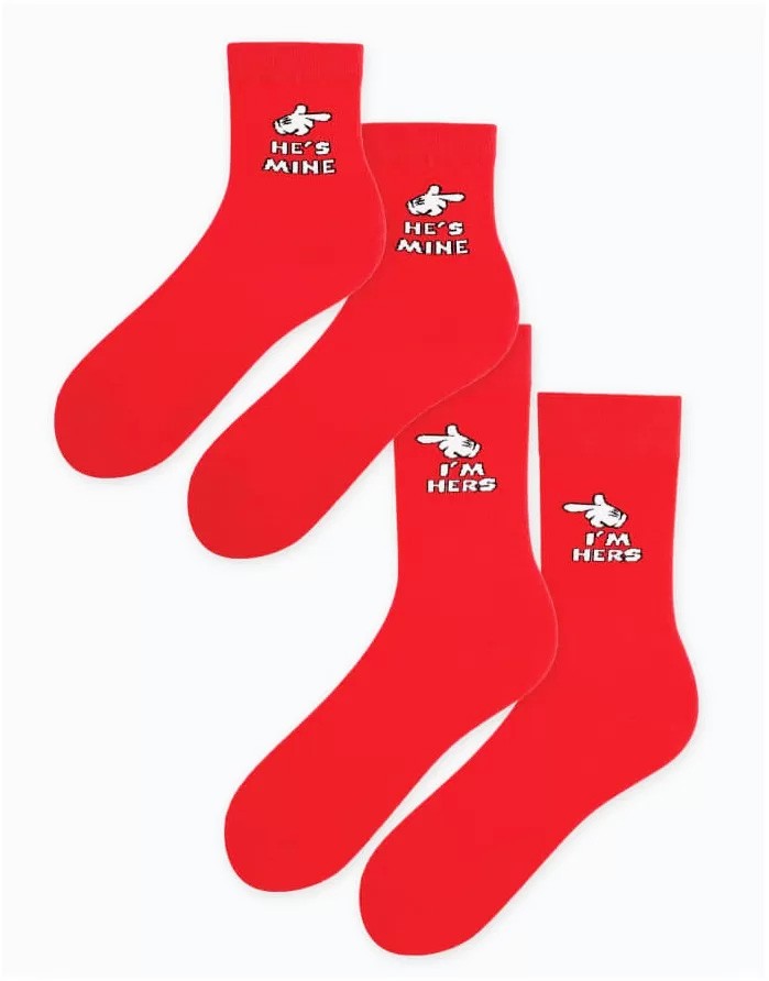Socks set for HIM and HER "Mine & Hers"