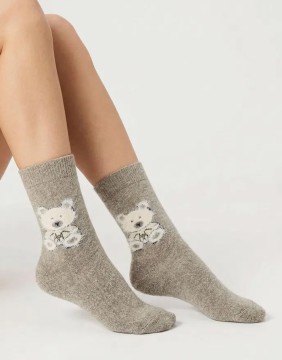 Naiste sokid "Angora F32 Ecru"