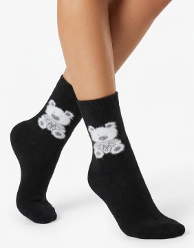 Naiste sokid "Angora F32 Black"