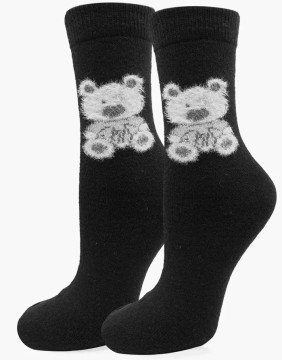 Naiste sokid "Angora F32 Black"