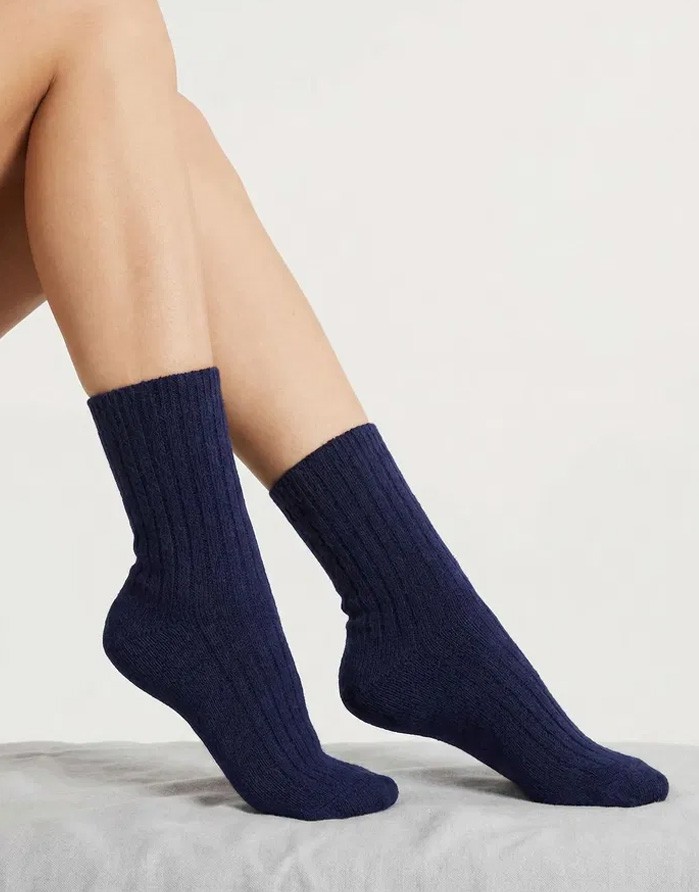 Women's socks "Angora F28 Granat"