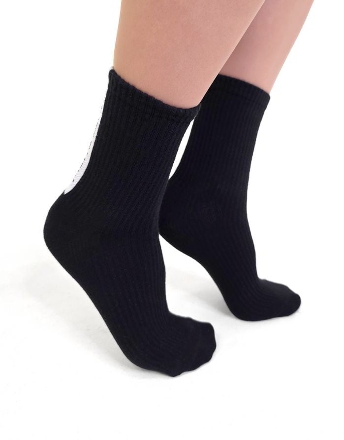 Women's socks "Perre 355 Black"