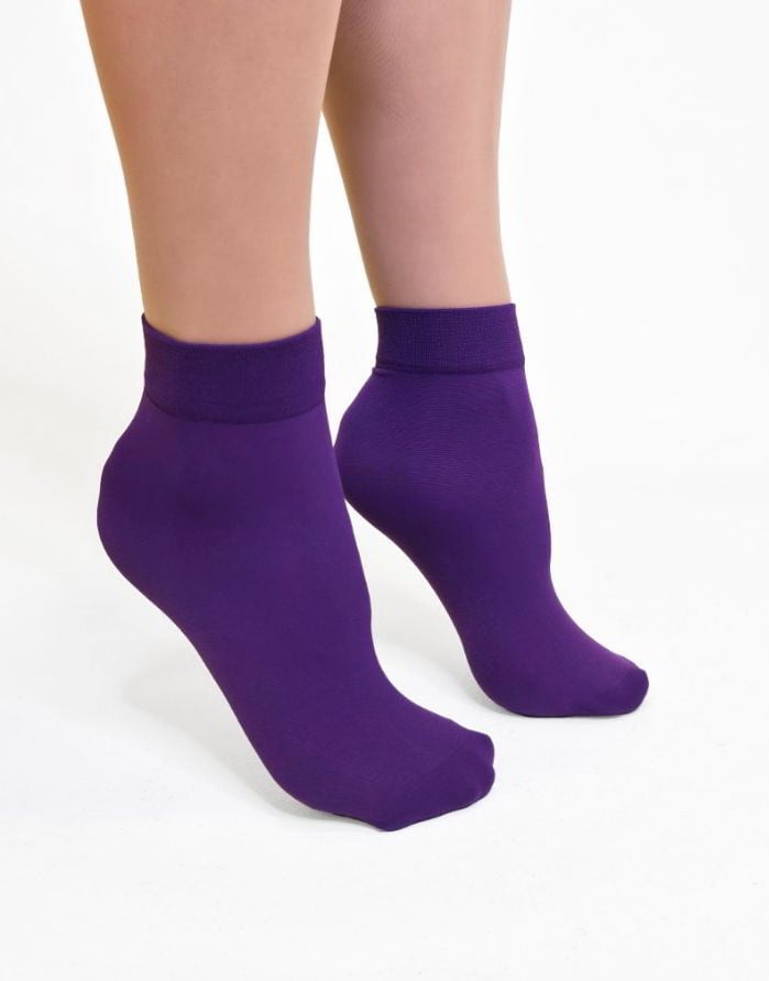 Women's socks "Coloris 50 Viola"