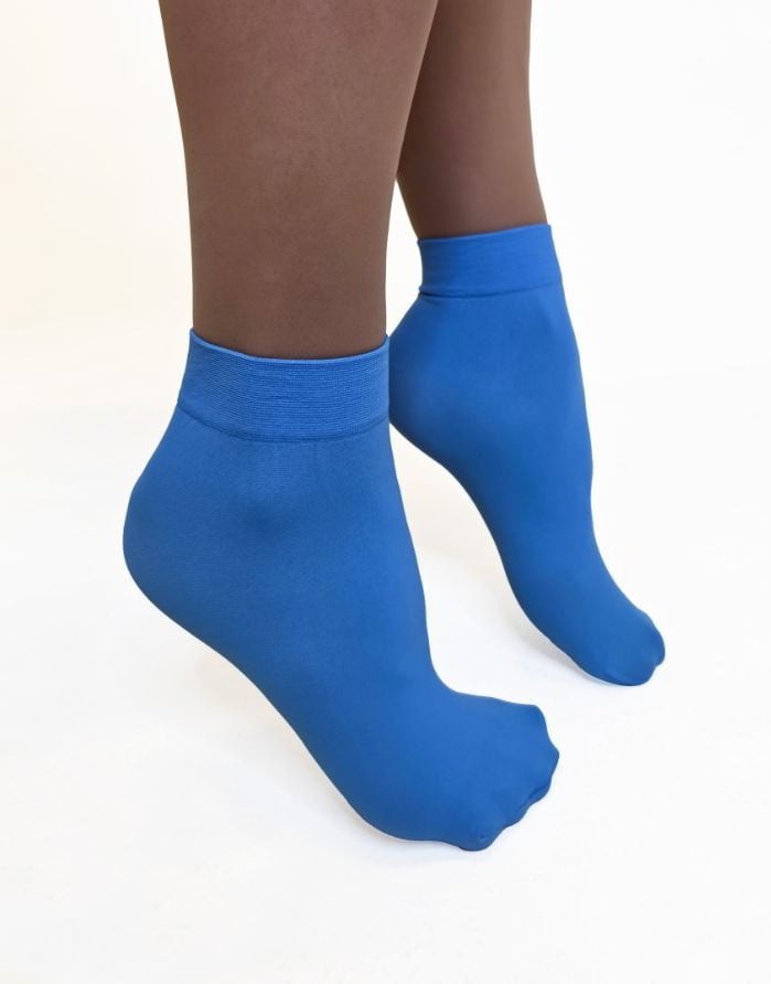 Women's socks "Coloris 50 Azzuro"