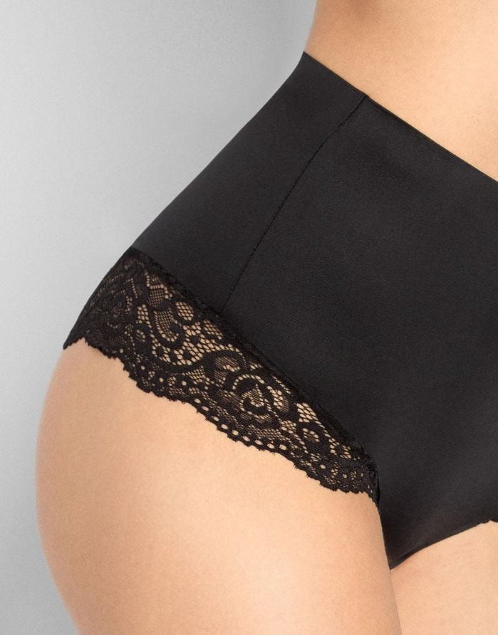 Women's Panties "Lace Shine Black"