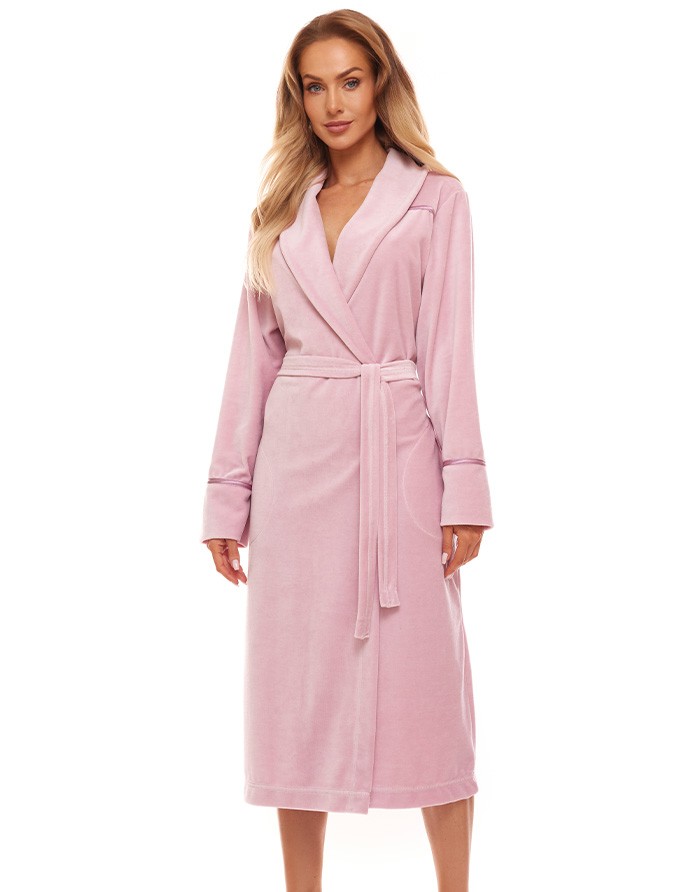 Bathrobe "Salmon Pink"
