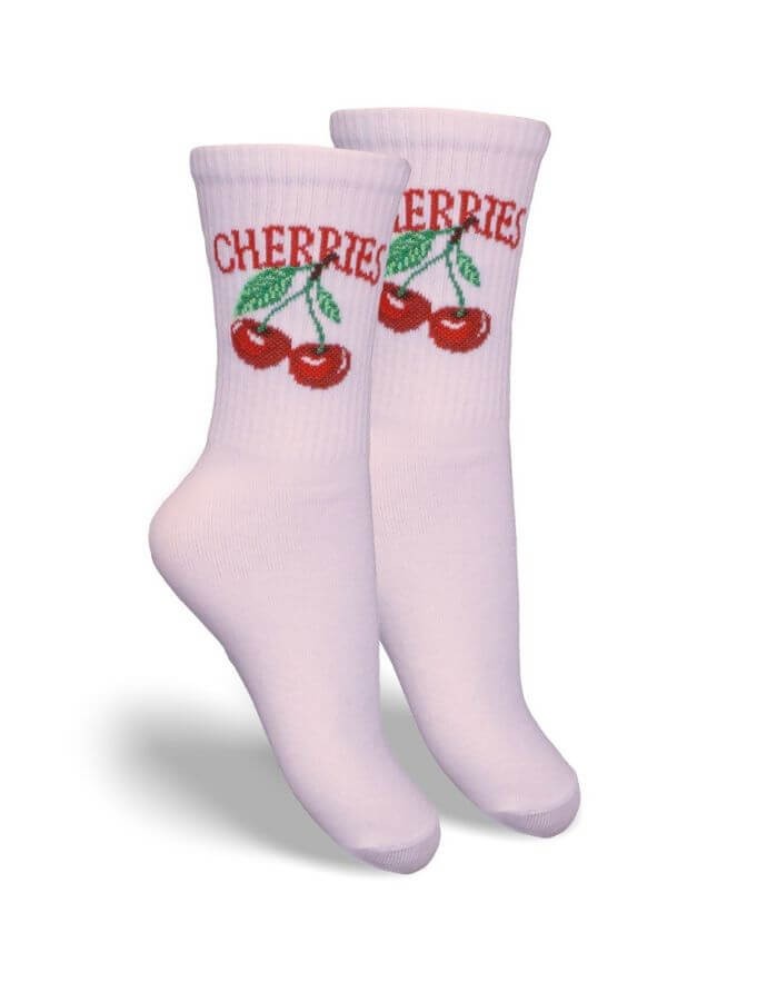 Laste sokid "Cherries Pink"