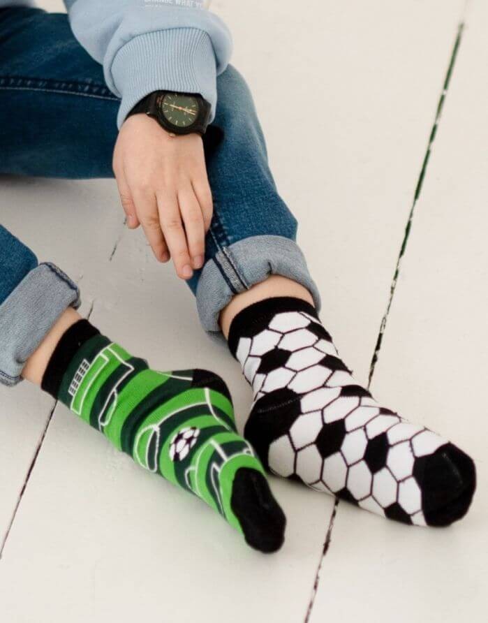 Children's socks "Football Pitch"