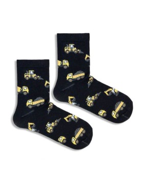 Children's socks "Trucks & Excavators"