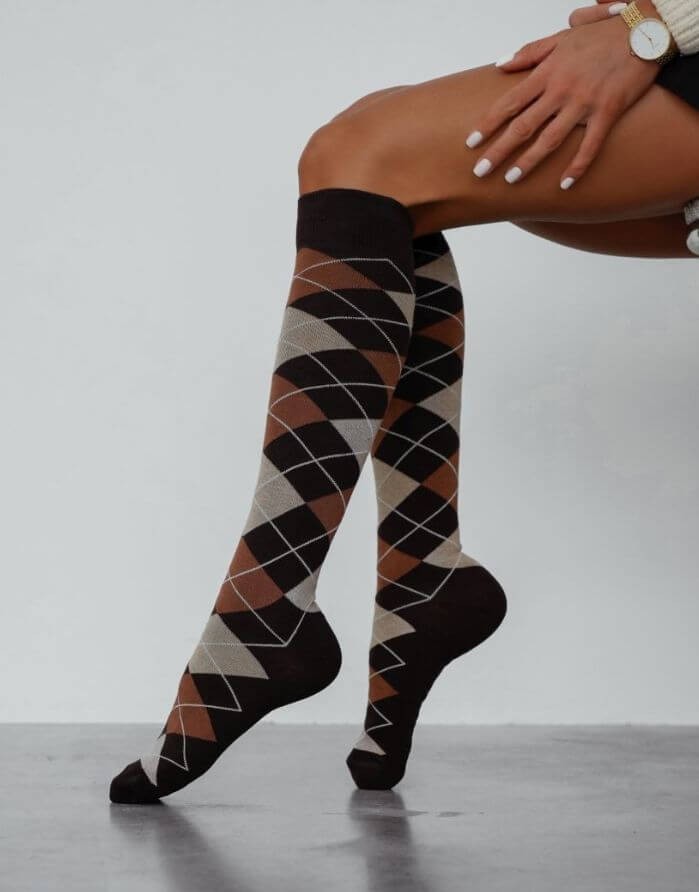 Women's socks "Diamond Black 5"