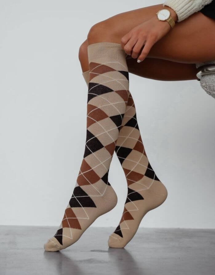 Naiste sokid "Diamond Beige"