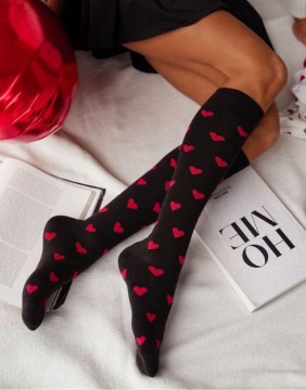 Naiste sokid "Hearts Black"