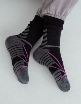 Women's socks "THERM Black"
