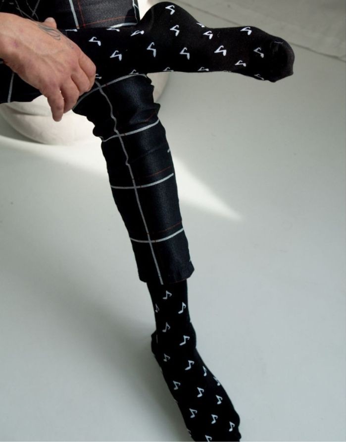 Meeste sokid "Notes Black"