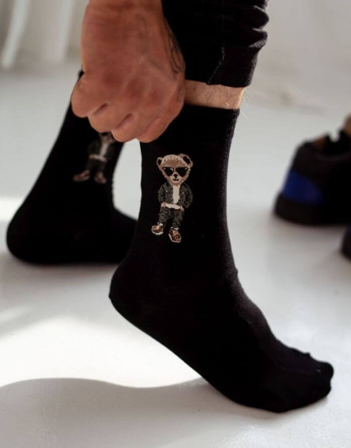 Men's socks "Smarty Bear"
