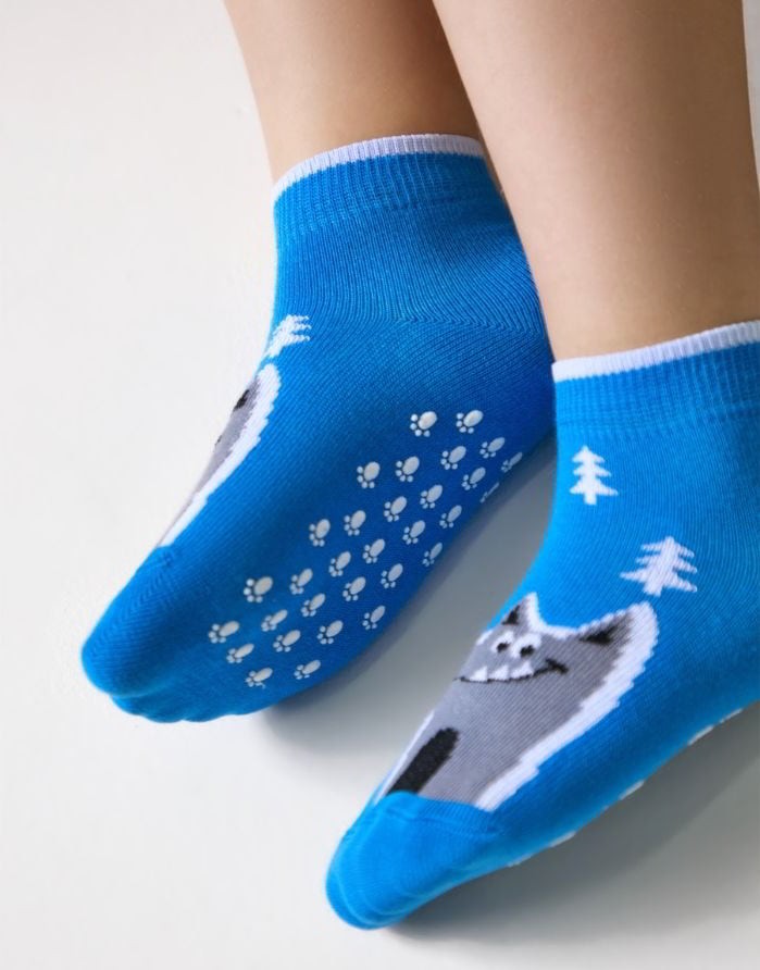 Laste sokid "Woff Blue"