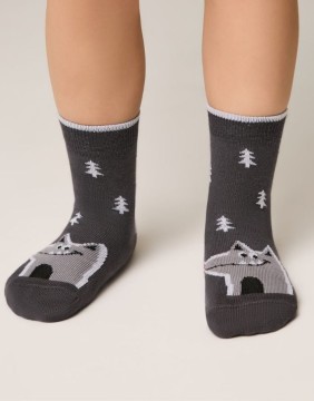 Laste sokid "Woff Grey"