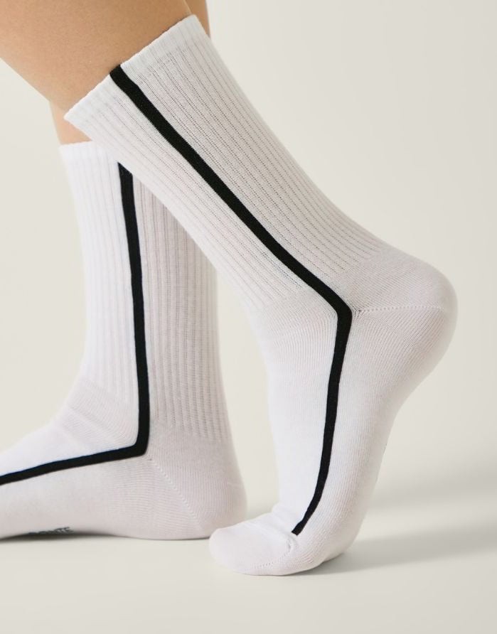 Naiste sokid "Active Line White"