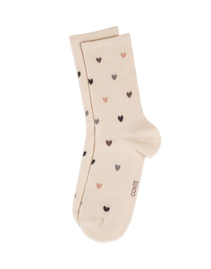 Women's socks "Small Hearts Multi"