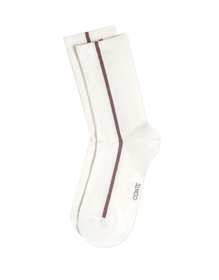 Women's socks "Active Line Milk"