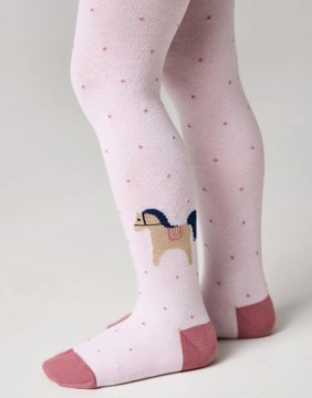 Tights for children ''Horse Pinky"