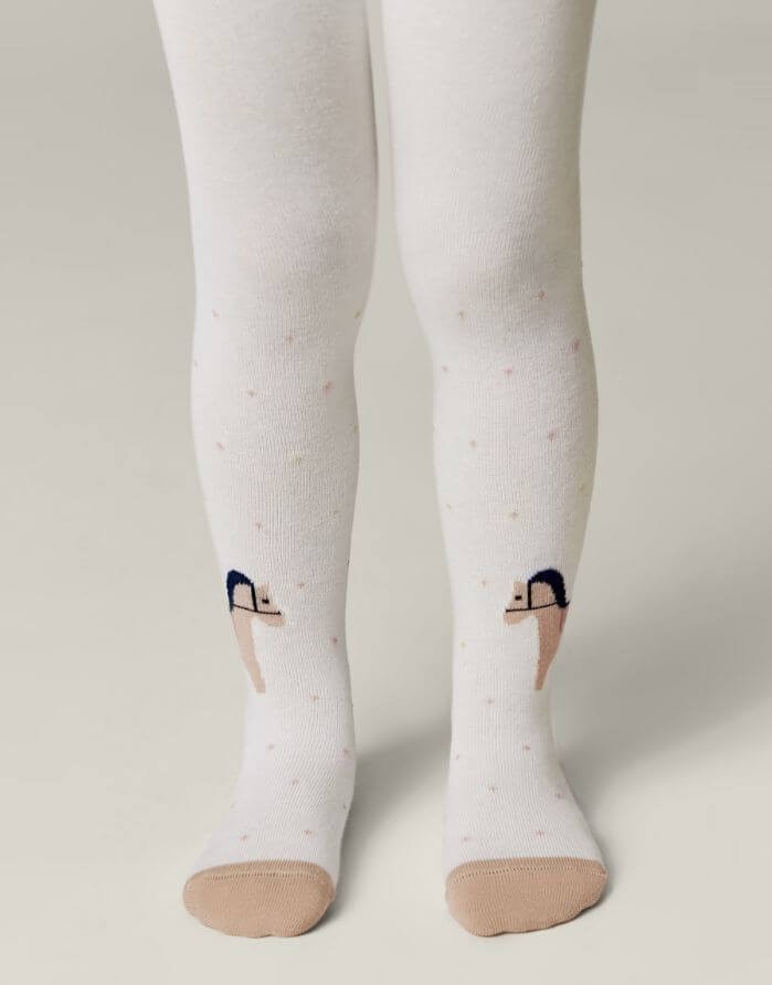Tights for children ''Horse Milk"