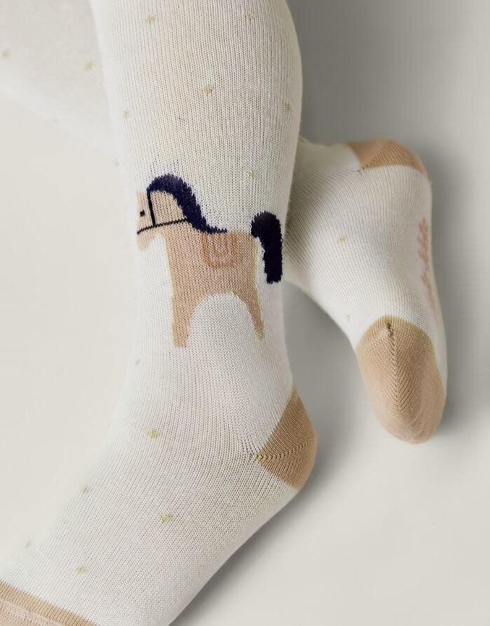 Tights for children ''Horse Milk"