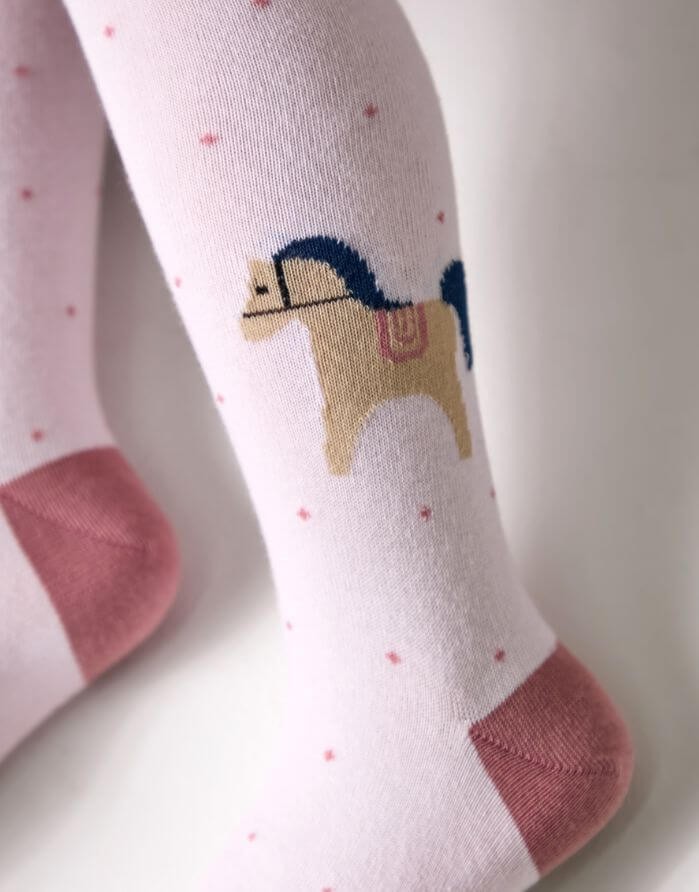 Tights for children ''Horse Pinky"