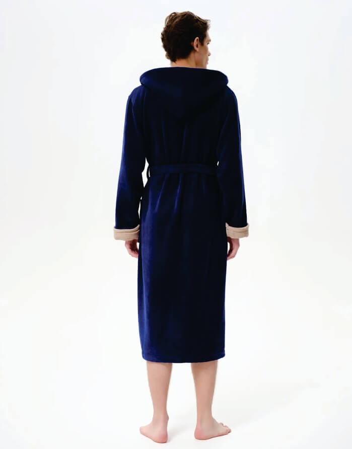 Bathrobe "Below Navy"