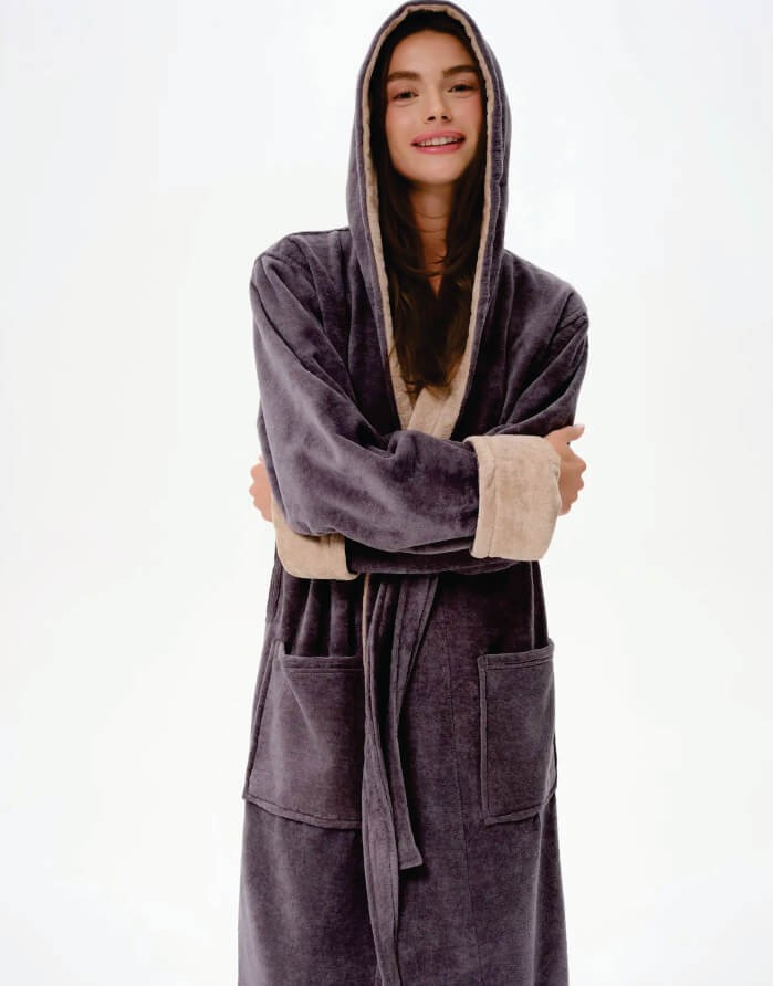 Hommikumantel "Below Dark Grey"