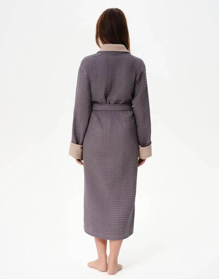 Hommikumantel "Waffle Emo Dark Grey"